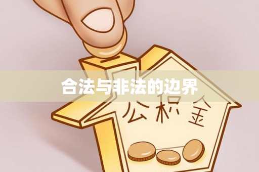 瑞芳合法与非法的边界