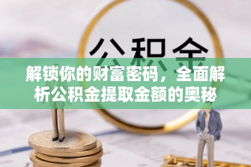 瑞芳解锁你的财富密码，全面解析公积金提取金额的奥秘