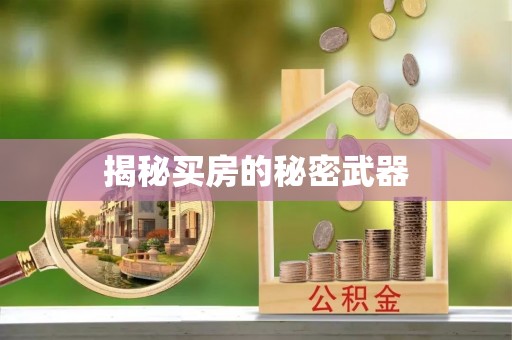 瑞芳揭秘买房的秘密武器