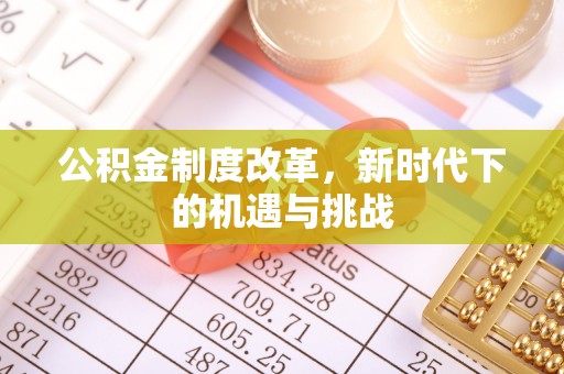 瑞芳公积金制度改革，新时代下的机遇与挑战
