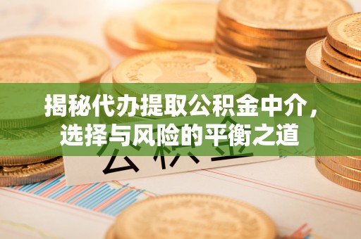 瑞芳揭秘代办提取公积金中介，选择与风险的平衡之道