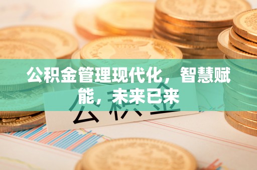 瑞芳公积金管理现代化，智慧赋能，未来已来