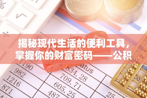瑞芳揭秘现代生活的便利工具，掌握你的财富密码——公积金查询方式