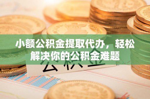 瑞芳小额公积金提取代办，轻松解决你的公积金难题